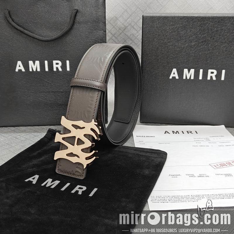 Replica Amiri belt 38mmX90-125cm lb01