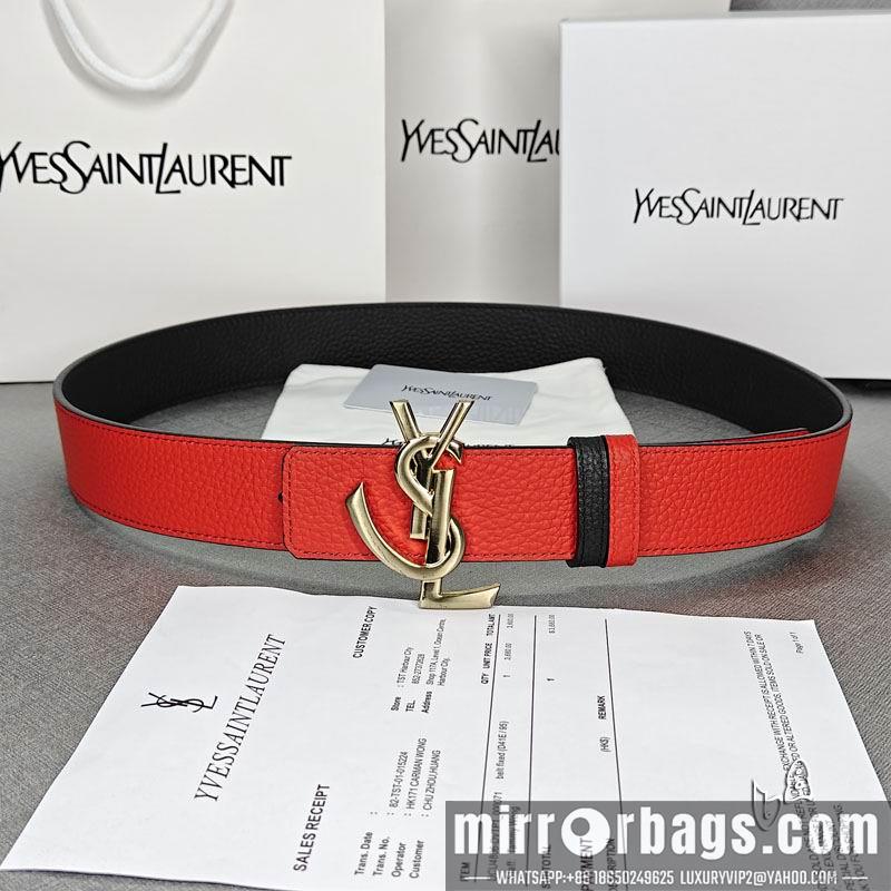 Replica YSL belt 38mmX80-125cm lb082002