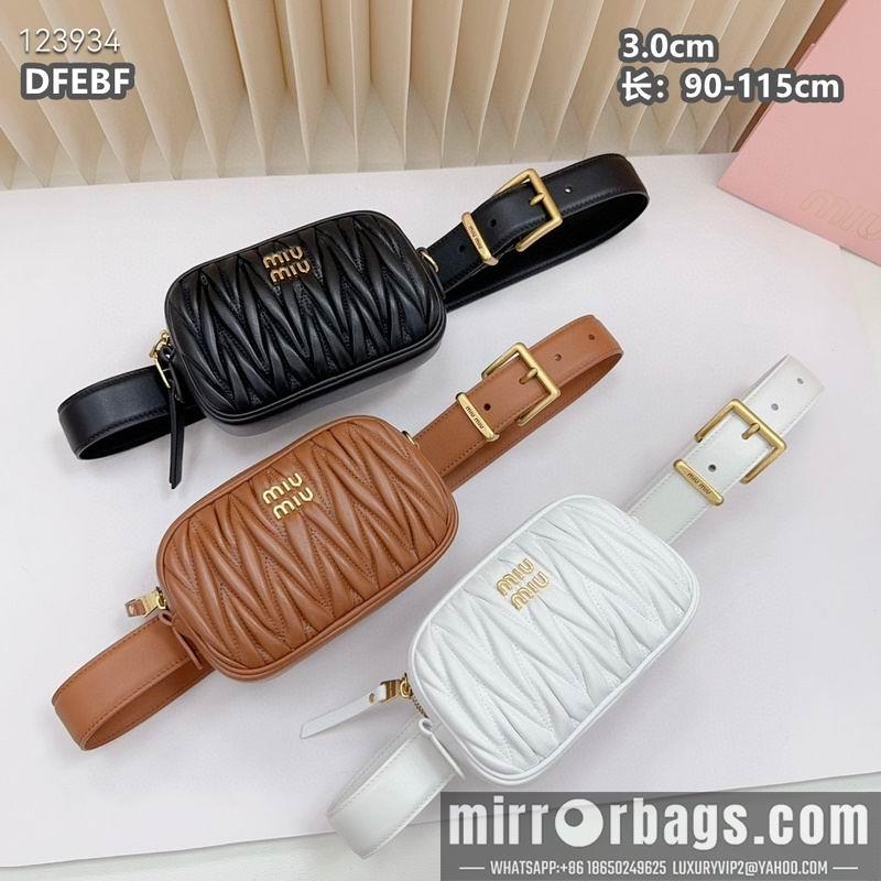 Replica Miumiu belt 30mmX90-115cm 8L03