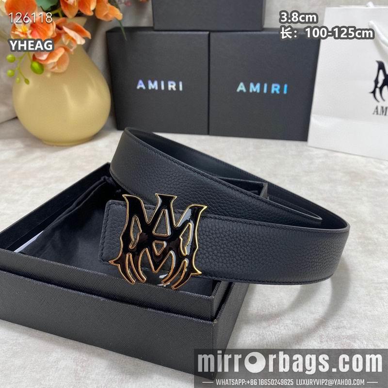 Replica Amiri belt 38mmX100-125cm 8L12
