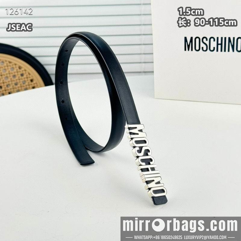 Replica Moschino belt 15mmX90-115cm 8L01