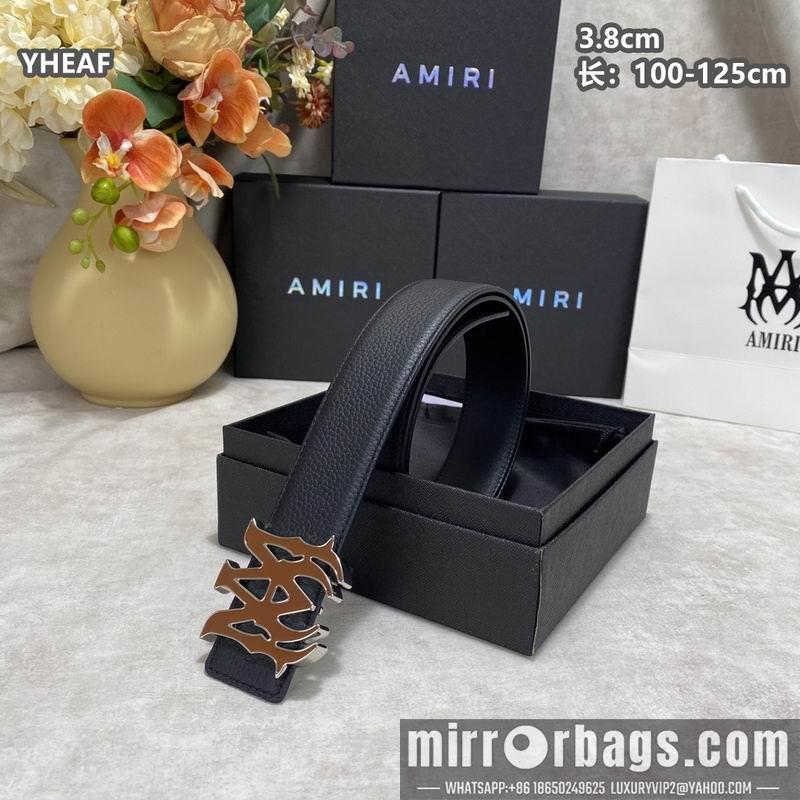 Replica Amiri belt 38mmX100-125cm 8L41