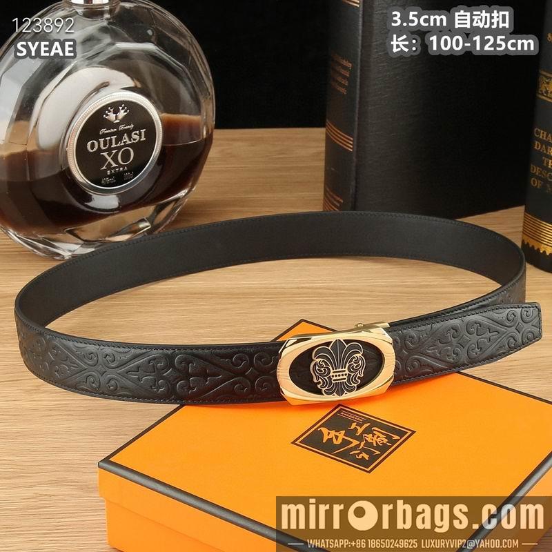 Replica Chrome Hearts belt 35mmX100-125cm 8L03
