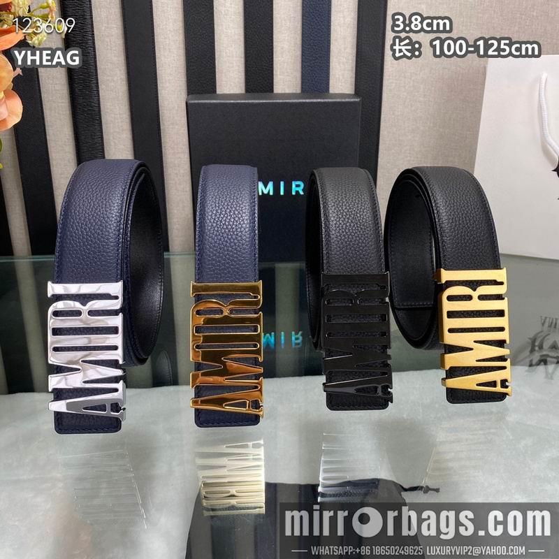 Replica Amiri belt 38mmX100-125cm 8L03