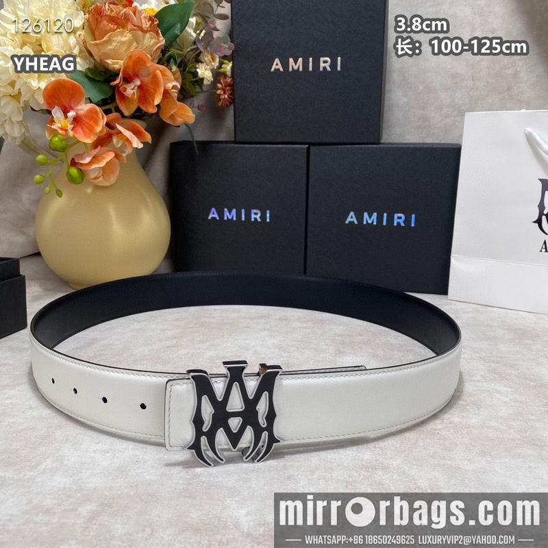 Replica Amiri belt 38mmX100-125cm 8L14