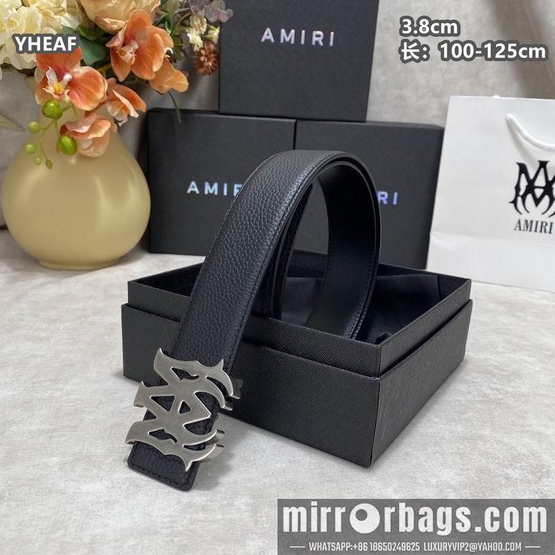 Replica Amiri belt 38mmX100-125cm 8L40