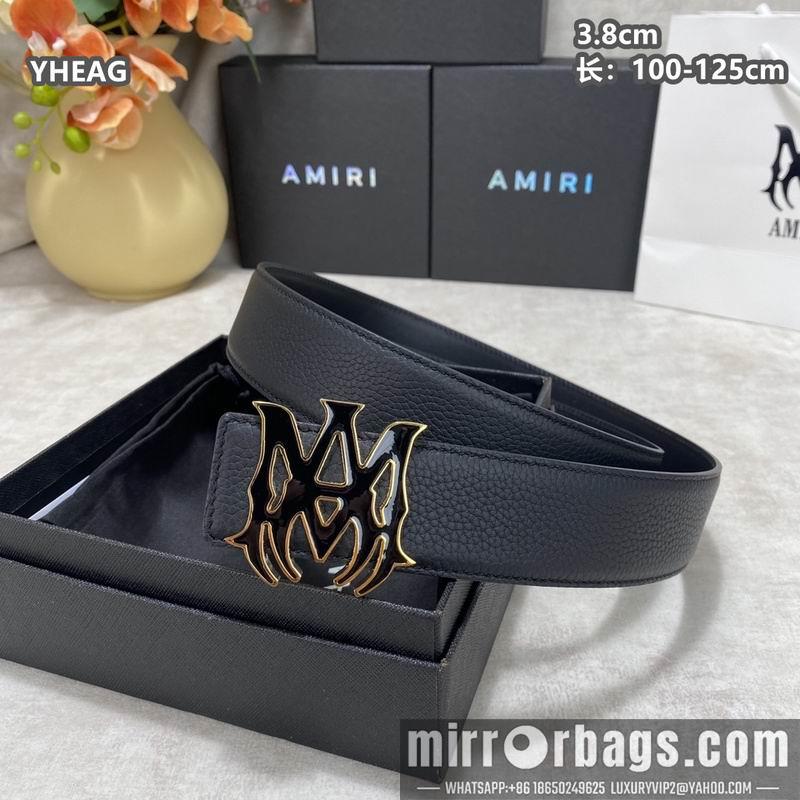Replica Amiri belt 38mmX100-125cm 8L26