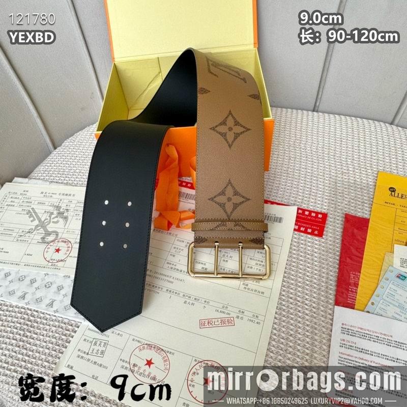 Replica LV belt 90mmX90-120cm 8L01