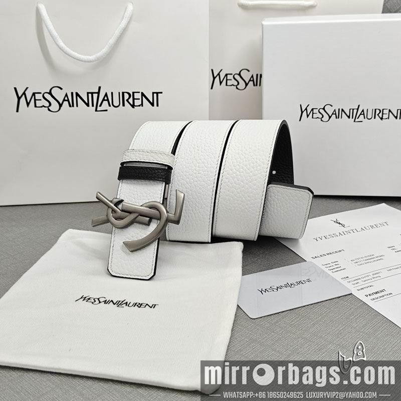 Replica YSL belt 38mmX80-125cm lb082002