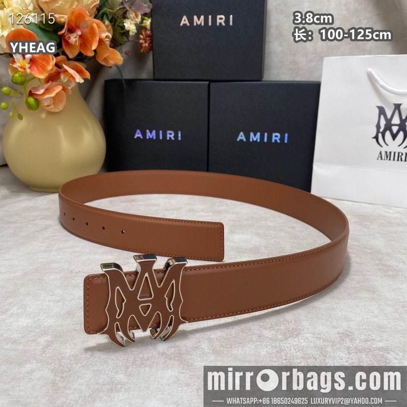 Replica Amiri belt 38mmX100-125cm 8L09