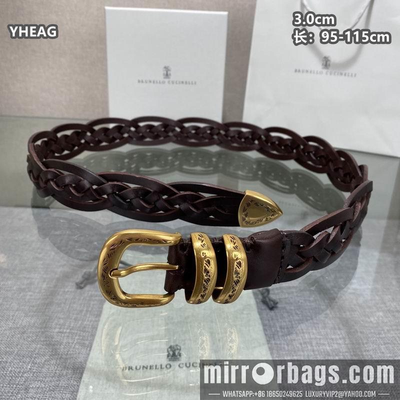 Replica Brunello Cucinelli belt 30mmX95-115cm 8L05