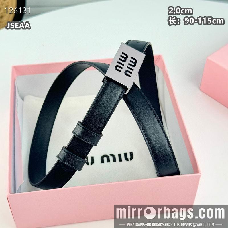Replica Miumiu belt 20mmX90-115cm 8L07