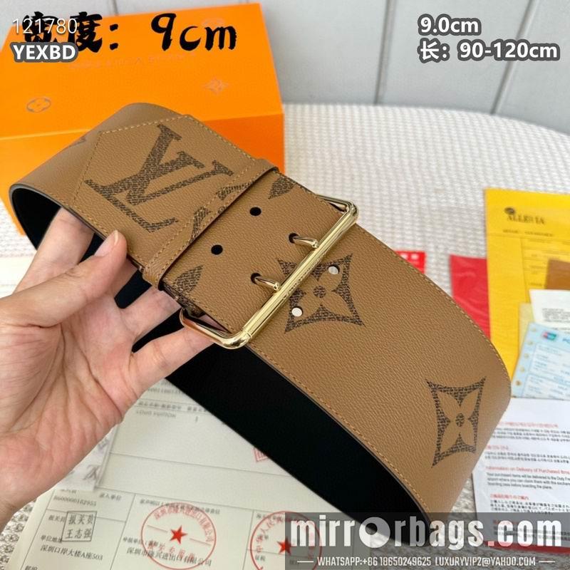 Replica LV belt 90mmX90-120cm 8L01