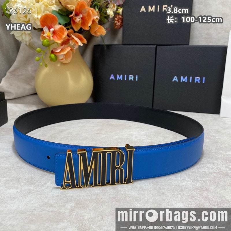 Replica Amiri belt 38mmX100-125cm 8L20