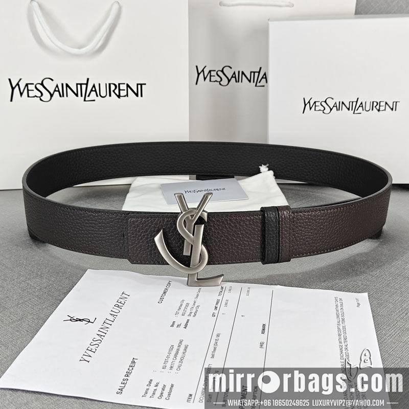 Replica YSL belt 38mmX80-125cm lb082002