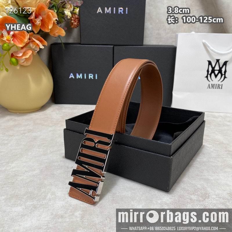 Replica Amiri belt 38mmX100-125cm 8L17