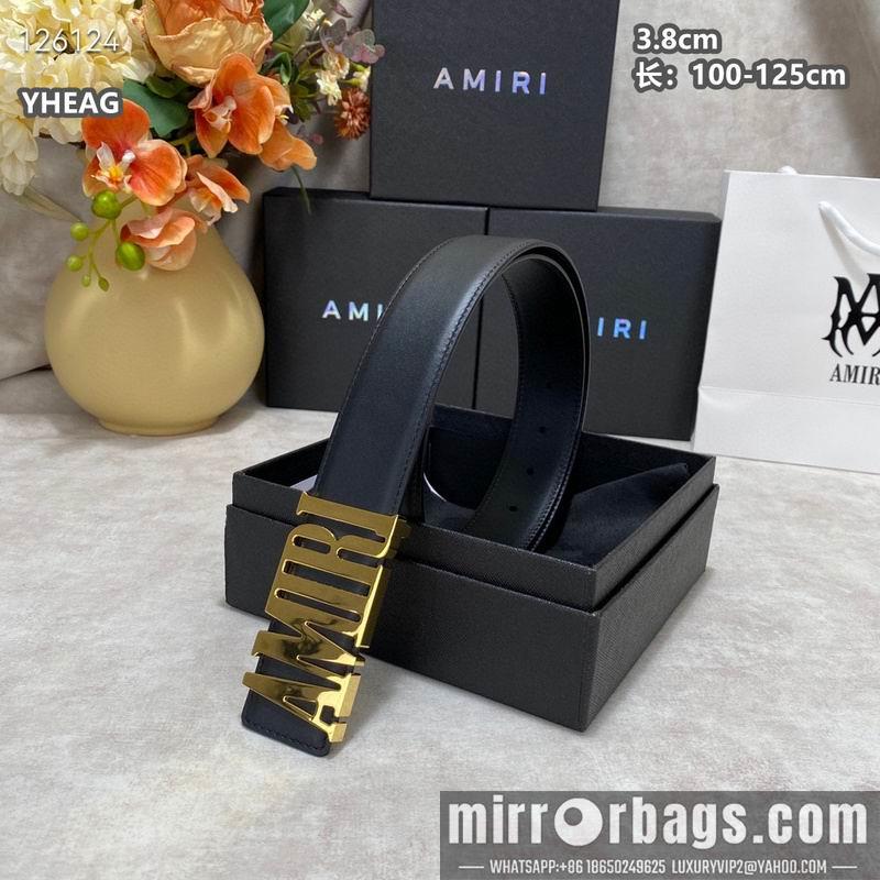 Replica Amiri belt 38mmX100-125cm 8L18