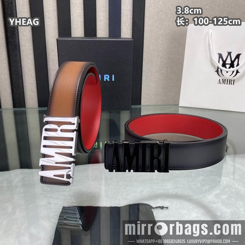 Replica Amiri belt 38mmX100-125cm 8L22