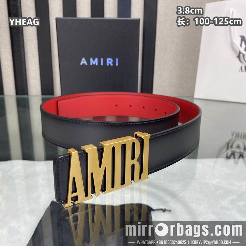 Replica Amiri belt 38mmX100-125cm 8L23
