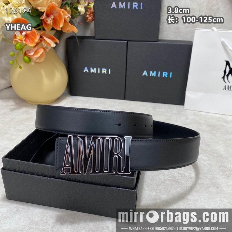 Replica Amiri belt 38mmX100-125cm 8L18