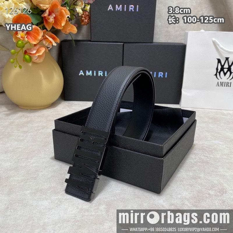 Replica Amiri belt 38mmX100-125cm 8L20