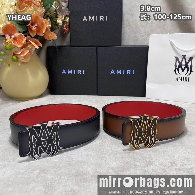 Replica Amiri belt 38mmX100-125cm 8L27