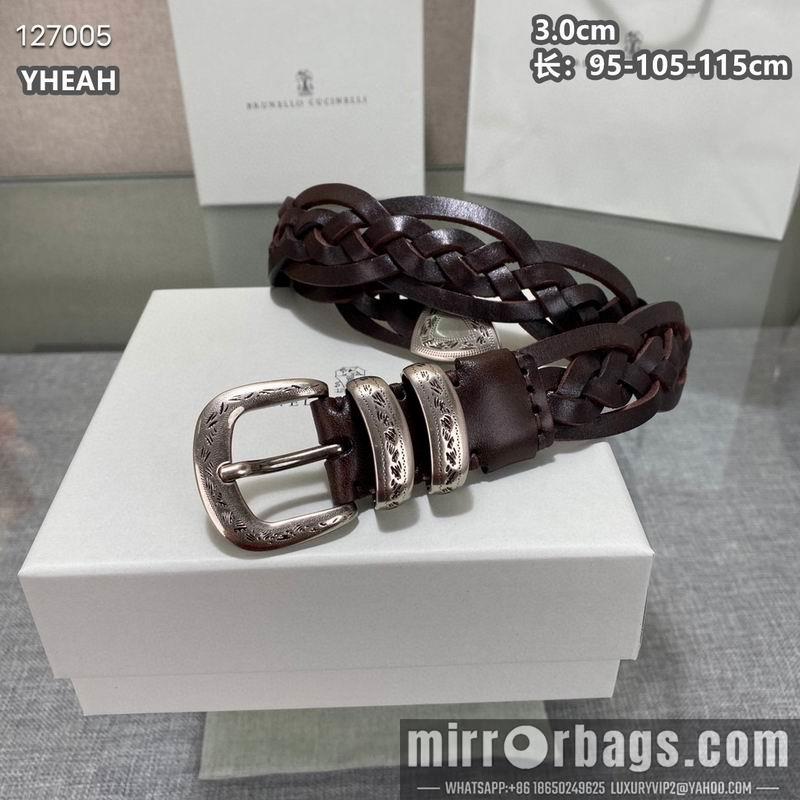 Replica Brunello Cucinelli belt 30mmX95-105-115cm 8L02
