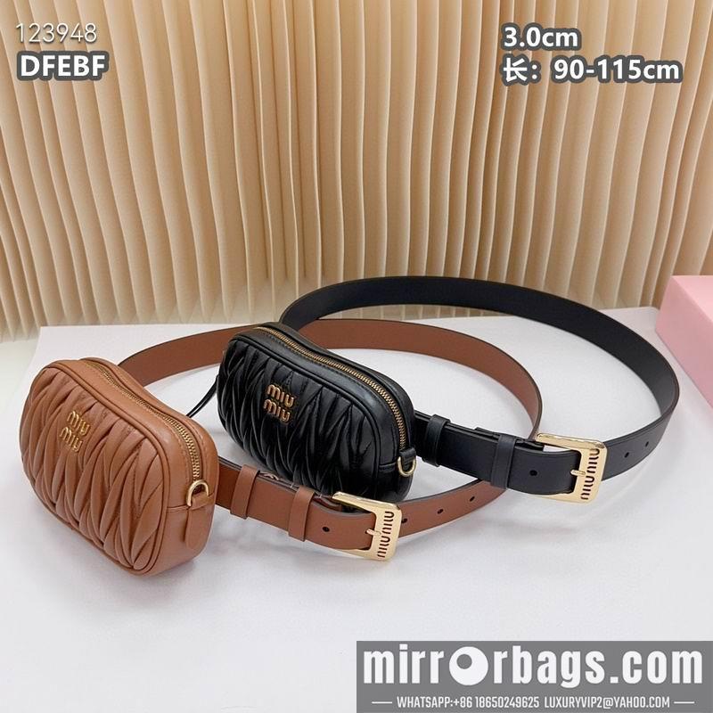 Replica Miumiu belt 30mmX90-115cm 8L01