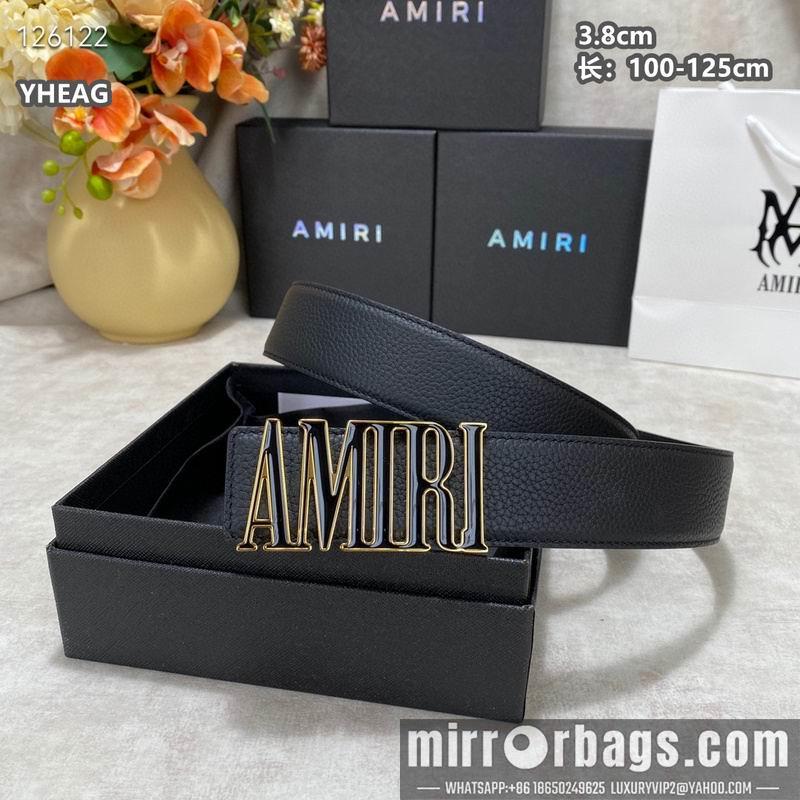 Replica Amiri belt 38mmX100-125cm 8L16
