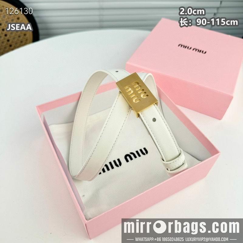 Replica Miumiu belt 20mmX90-115cm 8L07