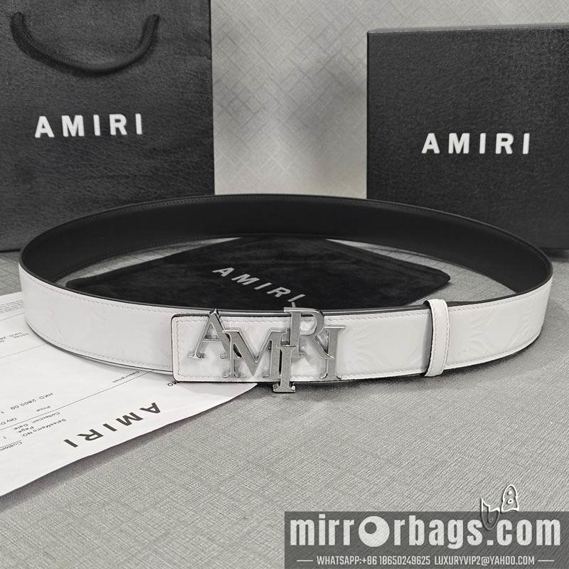Replica Amiri belt 38mmX90-125cm lb03