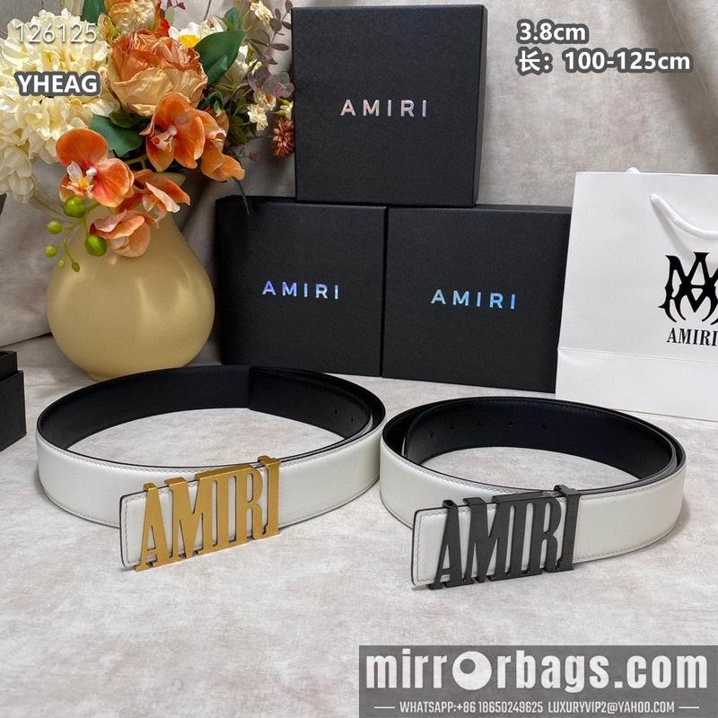 Replica Amiri belt 38mmX100-125cm 8L19