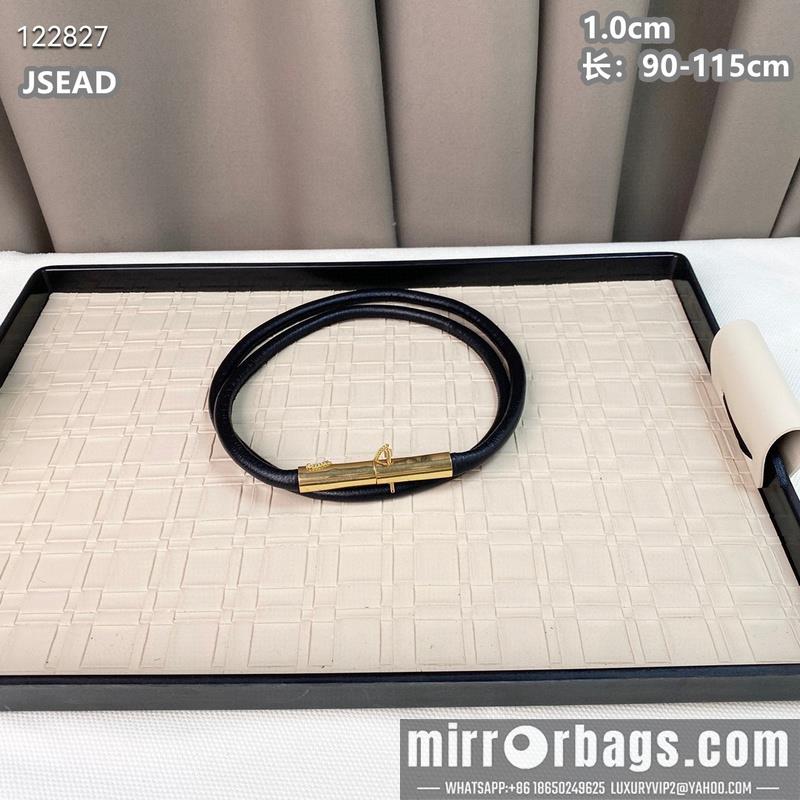 Replica YSL belt 10mmX90-115cm 8L01