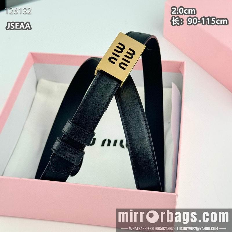 Replica Miumiu belt 20mmX90-115cm 8L07