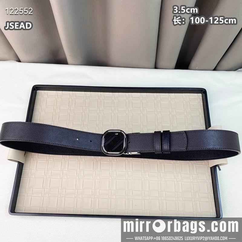 Replica Zegna belt 35mmX100-125cm 8L01
