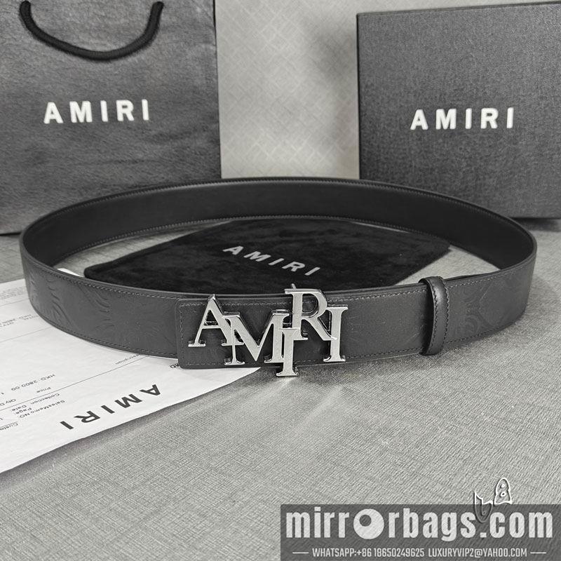 Replica Amiri belt 38mmX90-125cm lb03