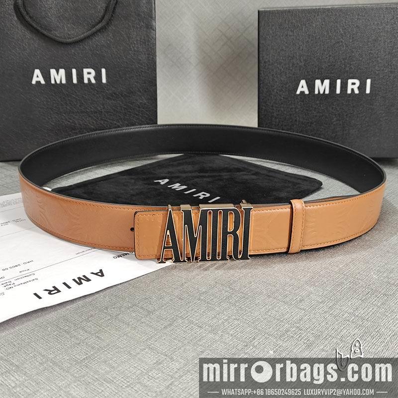 Replica Amiri belt 38mmX90-125cm lb02
