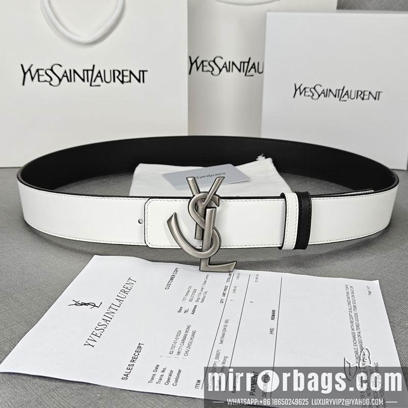 Replica YSL belt 38mmX80-125cm lb082001