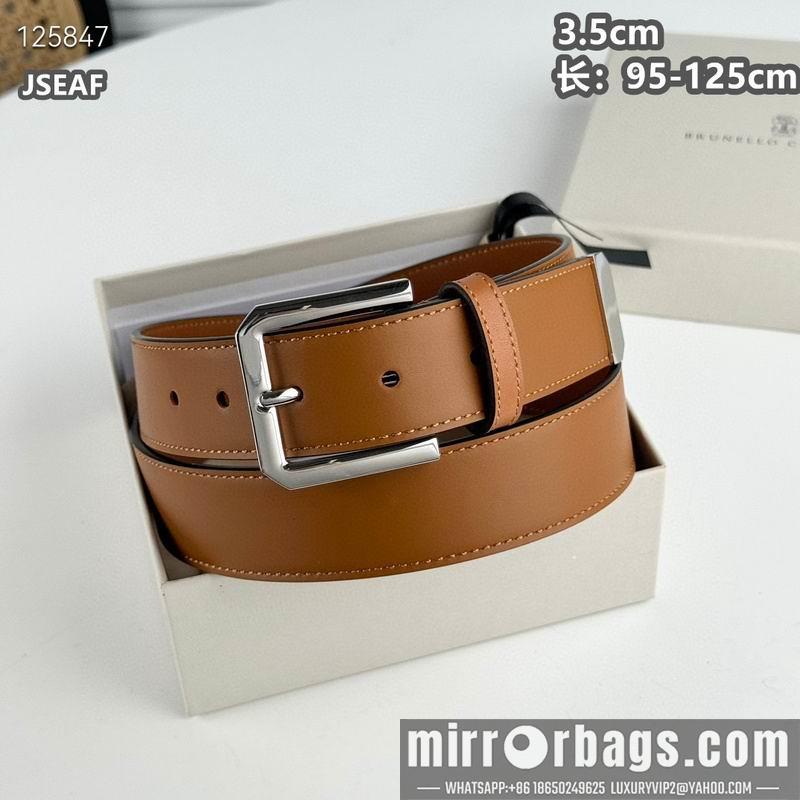 Replica Brunello Cucinelli belt 35mmX95-125cm 8L05