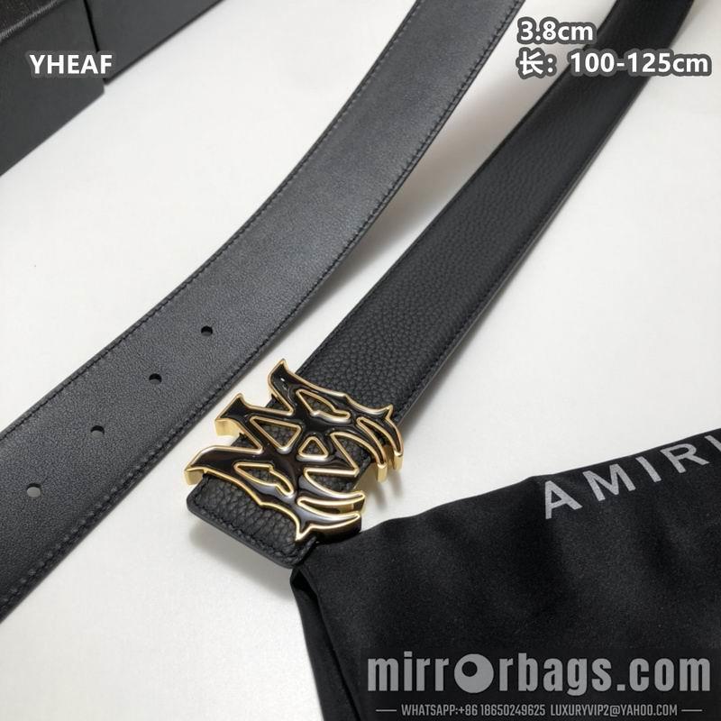 Replica Amiri belt 38mmX100-125cm 8L35