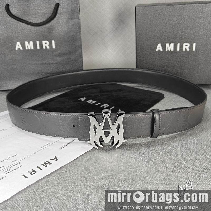 Replica Amiri belt 38mmX90-125cm lb01