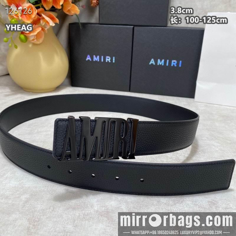 Replica Amiri belt 38mmX100-125cm 8L20