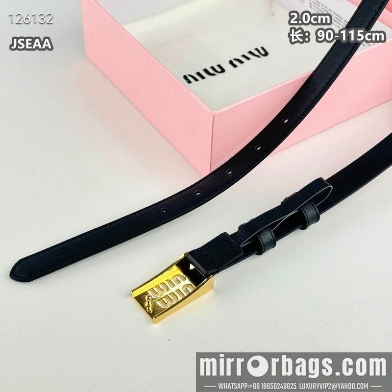 Replica Miumiu belt 20mmX90-115cm 8L07