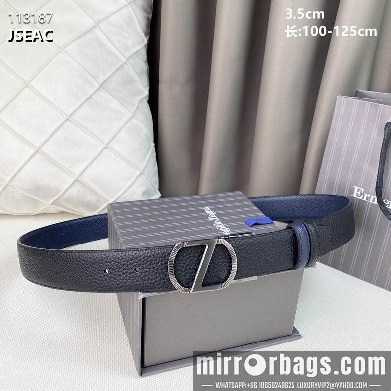 Replica Zegna belt 35mmX100-125cm 8L082501