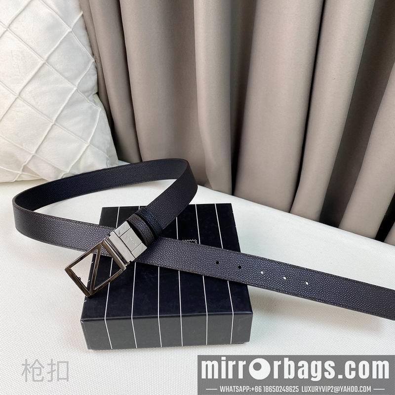 Replica Zegna belt 35mmX95-125cm 7D01