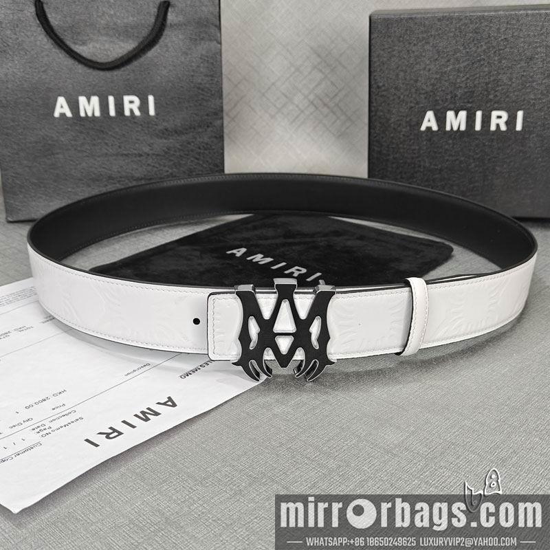 Replica Amiri belt 38mmX90-125cm lb04