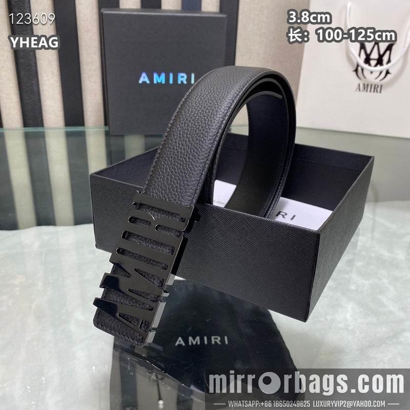 Replica Amiri belt 38mmX100-125cm 8L02