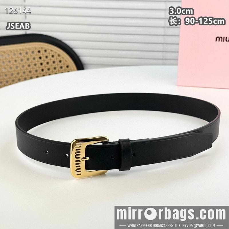 Replica Miumiu belt 30mmX90-125cm 8L04
