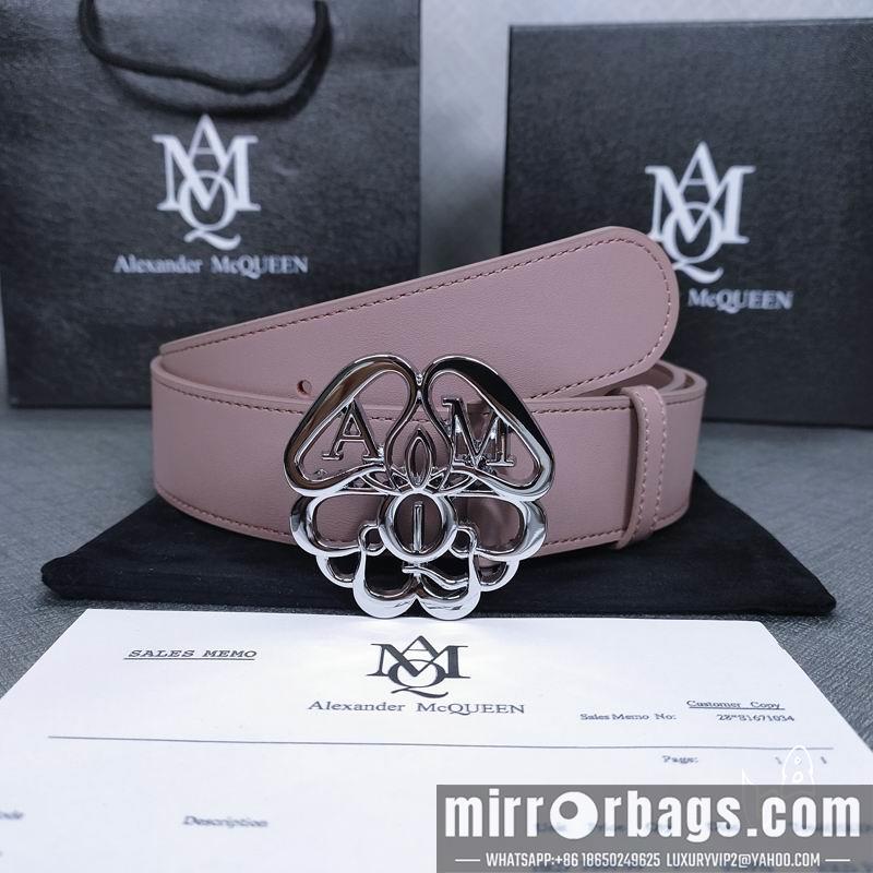 Replica McQueen belt 38mmX80-125cm lb071802