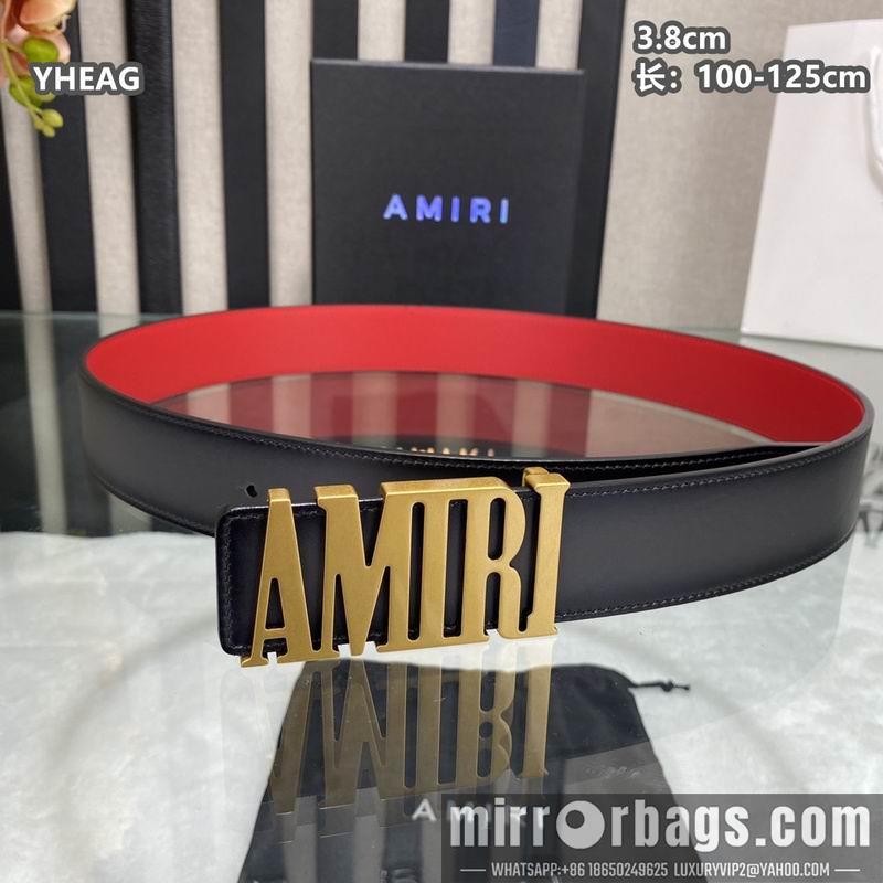 Replica Amiri belt 38mmX100-125cm 8L23